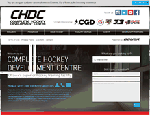 Tablet Screenshot of chdcentre.com